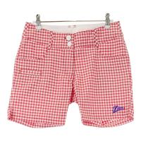 FILA GOLF �t�B���S���t  �V���[�g�p���c �M���K���`�F�b�N�� ���b�h�n �T�C�Y�FM �����N�FA- �y���Áz�S���t�E�F�A