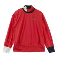 LANVIN SPORT �����o�� �X�|�[��  �n�C�l�b�N ����T�V���c  ���b�h�n �T�C�Y�F38 �����N�FA- �y���Áz�S���t�E�F�A