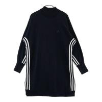 ADIDAS GOLF �A�f�B�_�X�S���t  ���b�N�l�b�N ���� �j�b�g�����s�[�X  �u���b�N�n �T�C�Y�FL �����N�FB �y���Áz�S���t�E�F�A