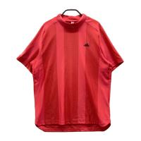ADIDAS GOLF �A�f�B�_�X�S���t JG1316 ���b�V���ؑ� ���b�N�l�b�N����T�V���c �X�g���C�v�� ���b�h�n �T�C�Y�FL �����N�FA- �y���Áz�S���t�E�F�A