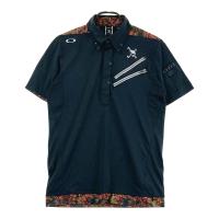 OAKLEY �I�[�N���[  �X�J���h�J �����|���V���c �{�^���_�E��  �u���b�N�n �T�C�Y�FM �����N�FB �y���Áz�S���t�E�F�A