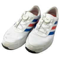 ADIDAS GOLF �A�f�B�_�X�S���t 2024�N���f��/IF0290 S2G SL �X�p�C�N���X �S���t�V���[�Y BOA  �z���C�g�n �T�C�Y�F26 �����N�FB �y���Áz�S���t�E�F�A