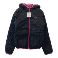 PUMA GOLF �v�[�}�S���t  �t�[�h�t ���ȃL���e�B���O�W���P�b�g  �u���b�N�n �T�C�Y�FM �����N�FN �y�V�i�z�S���t�E�F�A