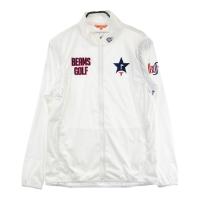 BEAMS GOLF �r�[���X�S���t  2WAY �W�b�v�W���P�b�g  �z���C�g�n �T�C�Y�FL �����N�FA- �y���Áz�S���t�E�F�A