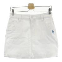 PEARLY GATES �p�[���[�Q�C�c  �X�g���b�`�X�J�[�g  �z���C�g�n �T�C�Y�F0 �����N�FB �y���Áz�S���t�E�F�A