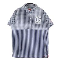 NEW BALANCE GOLF �j���[�o�����X  �����|���V���c �`�F�b�N �X�g���C�v�� �l�C�r�[�n �T�C�Y�F2 �����N�FA- �y���Áz�S���t�E�F�A