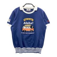 MUNSING WEAR �}���V���O�E�F�A  �����ݕt���j�b�g �g�b�v�X  �l�C�r�[�n �T�C�Y�FM �����N�FB �y���Áz�S���t�E�F�A