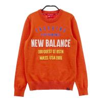 NEW BALANCE GOLF �j���[�o�����X  �E�[���� �j�b�g�Z�[�^�[  �I�����W�n �T�C�Y�F0 �����N�FB �y���Áz�S���t�E�F�A