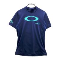 OAKLEY �I�[�N���[ 2024�N���f�� ���b�N�l�b�N����T�V���c  �l�C�r�[�n �T�C�Y�FM �����N�FA- �y���Áz�S���t�E�F�A