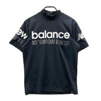 NEW BALANCE GOLF �j���[�o�����X  ���b�N�l�b�N����T�V���c  �u���b�N�n �T�C�Y�F4 �����N�FA- �y���Áz�S���t�E�F�A