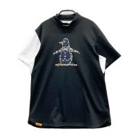 MUNSING WEAR �}���V���O�E�F�A 2024�N���f�� ���b�N�l�b�N ����T�V���c  �u���b�N�n �T�C�Y�FLL �����N�FB �y���Áz�S���t�E�F�A