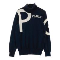 PEARLY GATES �p�[���[�Q�C�c 2024�N���f�� �J�V�~�� �^�[�g���l�b�N �j�b�g�Z�[�^�[  �l�C�r�[�n �T�C�Y�F0 �����N�FB �y���Áz�S���t�E�F�A