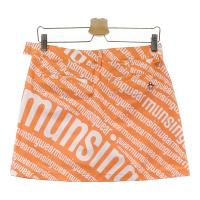 MUNSING WEAR �}���V���O�E�F�A  �C���i�[�t �X�J�[�g ���S���� �I�����W�n �T�C�Y�F11 �����N�FA- �y���Áz�S���t�E�F�A