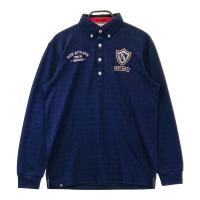FILA GOLF �t�B���S���t  �����|���V���c �`�F�b�N�� �l�C�r�[�n �T�C�Y�FL �����N�FA- �y���Áz�S���t�E�F�A