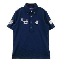BEAMS GOLF �r�[���X�S���t  �����|���V���c �{�^���_�E��  �l�C�r�[�n �T�C�Y�FS �����N�FA- �y���Áz�S���t�E�F�A