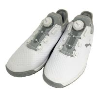 PUMA GOLF �v�[�}�S���t 376924-01 PROADAPT ALPHACAT DISC �X�p�C�N���X�S���t�V���[�Y  �z���C�g�n �T�C�Y�F25.0cm �����N�FB �y���Áz�S���t�E�F�A