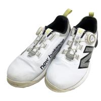 NEW BALANCE GOLF �j���[�o�����X Fresh Foam X 2500 v4 SL BOA UGS2500B 2024�N���f�� �X�p�C�N���X �S���t�V���[�Y  �z���C�g�n �T�C�Y�F23.5cm �����N�FB �y���Áz�S���t�E�F�A