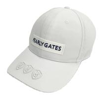 PEARLY GATES �p�[���[�Q�C�c 053-2287008 �L���b�v  �z���C�g�n �����N�FB �y���Áz�S���t�E�F�A