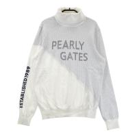 PEARLY GATES �p�[���[�Q�C�c 2024�N���f�� �n�C�l�b�N ���� �j�b�g�Z�[�^�[  �z���C�g�n �T�C�Y�F2 �����N�FA- �y���Áz�S���t�E�F�A