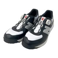 NEW BALANCE GOLF �j���[�o�����X UGBS574L �X�p�C�N���X �S���t�V���[�Y  �z���C�g�n �T�C�Y�F29 �����N�FB �y���Áz�S���t�E�F�A