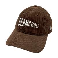 BEAMS GOLF �r�[���X�S���t �~ NEWERA �R�[�f�����C �L���b�v  �u���E���n �����N�FA- �y���Áz�S���t�E�F�A