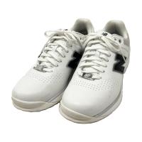 NEW BALANCE GOLF �j���[�o�����X UG3000 �S���t�V���[�Y  �z���C�g�n �T�C�Y�F24.5cm �����N�FB �y���Áz�S���t�E�F�A