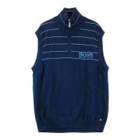 HUGO BOSS GREEN�@�q���[�S �{�X �O���[��  �n�[�t�W�b�v �j�b�g�x�X�g  �l�C�r�[�n �T�C�Y�FM �����N�FB �y���Áz�S���t�E�F�A