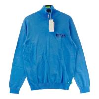 HUGO BOSS GREEN�@�q���[�S �{�X �O���[��  �n�[�t�W�b�v �j�b�g�Z�[�^�[  �u���[�n �T�C�Y�FM �����N�FN �y�V�i�z�S���t�E�F�A