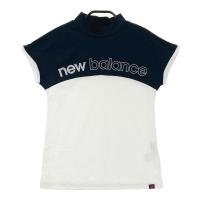 NEW BALANCE GOLF �j���[�o�����X  �o�C�J���[ ���b�N�l�b�N����T�V���c  �z���C�g�n �T�C�Y�F0 �����N�FB �y���Áz�S���t�E�F�A