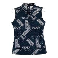 DESCENTE GOLF �f�T���g�S���t 2024�N���f�� �m�[�X���[�u�|���V���c ���S���� �l�C�r�[�n �T�C�Y�FM �����N�FA- �y���Áz�S���t�E�F�A