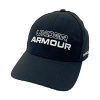 UNDER ARMOUR �A���_�[�A�[�}�[ STYLE 1361545 �L���b�v  �u���b�N�n �����N�FA- �y���Áz�S���t�E�F�A