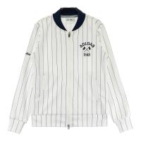 ADIDAS GOLF �A�f�B�_�X�S���t  �W�b�v�W���P�b�g �X�g���C�v�� �z���C�g�n �T�C�Y�FS/P �����N�FA- �y���Áz�S���t�E�F�A