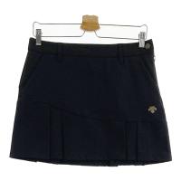 DESCENTE GOLF �f�T���g�S���t  �v���[�c�X�J�[�g  �u���b�N�n �T�C�Y�F67/L �����N�FA- �y���Áz�S���t�E�F�A