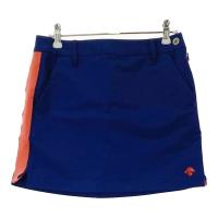 DESCENTE GOLF �f�T���g�S���t  �X�g���b�`�X�J�[�g  �l�C�r�[�n �T�C�Y�FS �����N�FA- �y���Áz�S���t�E�F�A