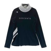 DESCENTE GOLF �f�T���g�S���t  �^�[�g���l�b�N ����T�V���c  �u���b�N�n �T�C�Y�FS �����N�FB �y���Áz�S���t�E�F�A