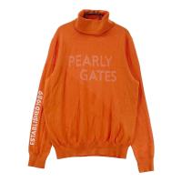 PEARLY GATES �p�[���[�Q�C�c 2024�N���f�� �^�[�g���l�b�N �j�b�g�Z�[�^�[  �I�����W�n �T�C�Y�F2 �����N�FB �y���Áz�S���t�E�F�A