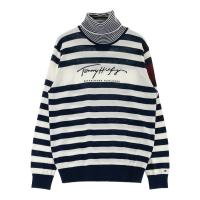 TOMMY HILFIGER GOLF �g�~�[ �q���t�B�K�[�S���t  �^�[�g���l�b�N �j�b�g�Z�[�^�[ �{�[�_�[�� �z���C�g�n �T�C�Y�FM �����N�FA- �y���Áz�S���t�E�F�A