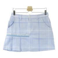 PEARLY GATES �p�[���[�Q�C�c 2025�N���f�� �v���[�c�ؑ� �X�J�[�g �`�F�b�N�� �u���[�n �T�C�Y�F2 �����N�FB �y���Áz�S���t�E�F�A