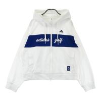 ADIDAS GOLF �A�f�B�_�X�S���t 2026�N���f�� KM2223 �t�[�h�t �����W�b�v�W���P�b�g  �z���C�g�n �T�C�Y�FL �����N�FB �y���Áz�S���t�E�F�A