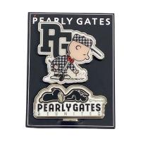 PEARLY GATES �p�[���[�Q�C�c PEANUTS �X�k�[�s�[ �N���b�v �}�[�J�[  �u���b�N�n �����N�FA- �y���Áz�S���t�E�F�A