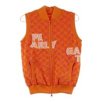 PEARLY GATES �p�[���[�Q�C�c 2024�N���f�� ���o�[�V�u�� �j�b�g �W�b�v�x�X�g ���� �I�����W�n �T�C�Y�F0 �����N�FA- �y���Áz�S���t�E�F�A