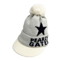 PEARLY GATES �p�[���[�Q�C�c  �j�b�g�L���b�v  �z���C�g�n �����N�FA- �y���Áz�S���t�E�F�A