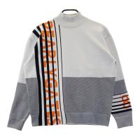 PEARLY GATES �p�[���[�Q�C�c 2024�N���f�� �n�C�l�b�N�����j�b�g�g�b�v�X �X�g���C�v�� �O���[�n �T�C�Y�F1 �����N�FB �y���Áz�S���t�E�F�A