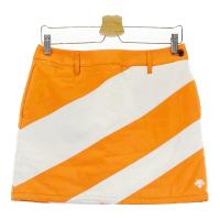 DESCENTE GOLF �f�T���g�S���t  �o�C�J���[ �_�E���X�J�[�g  �I�����W�n �T�C�Y�F64/M �����N�FB �y���Áz�S���t�E�F�A