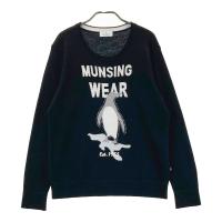 MUNSING WEAR �}���V���O�E�F�A SL4323 �E�[���� �j�b�g�Z�[�^�[ ���C���X�g�[��  �u���b�N�n �T�C�Y�FLL �����N�FB �y���Áz�S���t�E�F�A