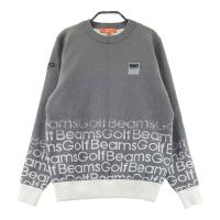 BEAMS GOLF �r�[���X�S���t  ���n�t �����j�b�g�Z�[�^�[  �O���[�n �T�C�Y�FM �����N�FA- �y���Áz�S���t�E�F�A