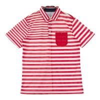 TOMMY HILFIGER GOLF �g�~�[ �q���t�B�K�[�S���t  �����|���V���c �{�[�_�[�� ���b�h�n �T�C�Y�FL �����N�FA- �y���Áz�S���t�E�F�A
