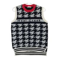 HEAL CREEK �q�[���N���[�N 002-15070 �J�V�~���� �j�b�g�x�X�g �璹�� �u���b�N�n �T�C�Y�F40 �����N�FA- �y���Áz�S���t�E�F�A