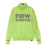 NEW BALANCE GOLF �j���[�o�����X  �^�[�g���l�b�N �j�b�g�Z�[�^�[  �O���[���n �T�C�Y�F0 �����N�FA- �y���Áz�S���t�E�F�A