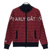 PEARLY GATES �p�[���[�Q�C�c  �j�b�g�W���P�b�g �J�V�~�� �`�F�b�N�� ���b�h�n �T�C�Y�F1 �����N�FB �y���Áz�S���t�E�F�A